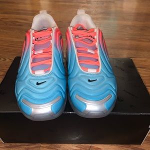 Nike Air Max 720 purple and blue